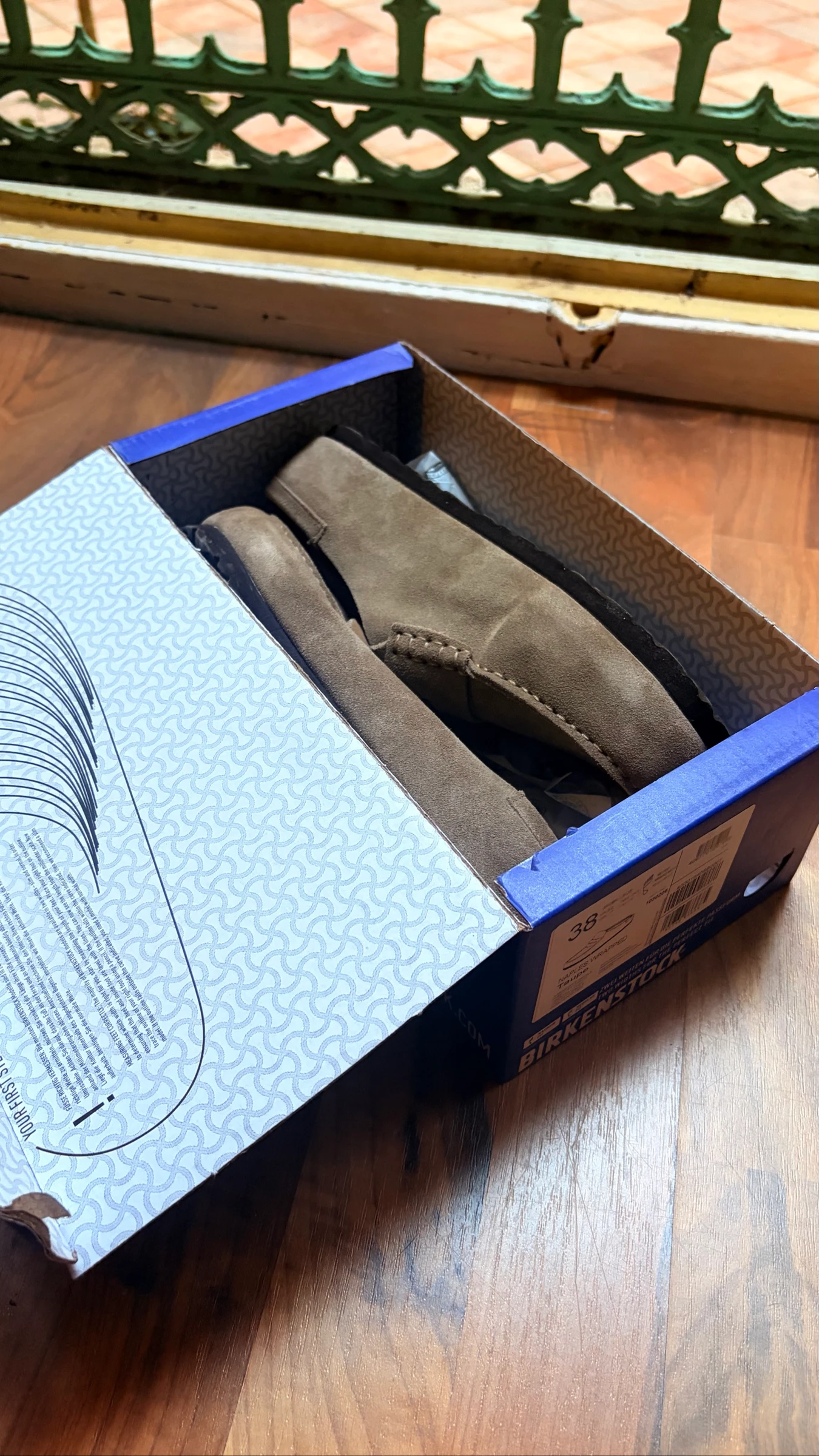 Birkenstock Naples taupe beige gris – photo 6